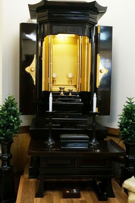 USED 仏壇 極上品・使用2年】創価学会 厨子型 中古仏壇 1345 「正徳 60-30