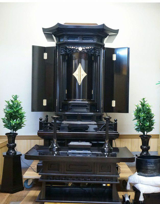 中古仏壇 極上品・使用2年】創価学会 厨子型 中古仏壇 1345 「正徳 60-30