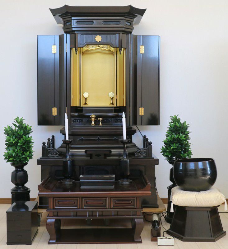 創価学会中古仏壇B473｜仏壇革命・虚空厨子なら桜梅桃李.com