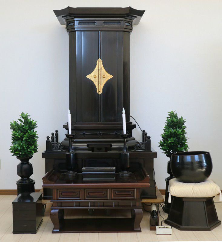 創価学会中古仏壇B473｜仏壇革命・虚空厨子なら桜梅桃李.com