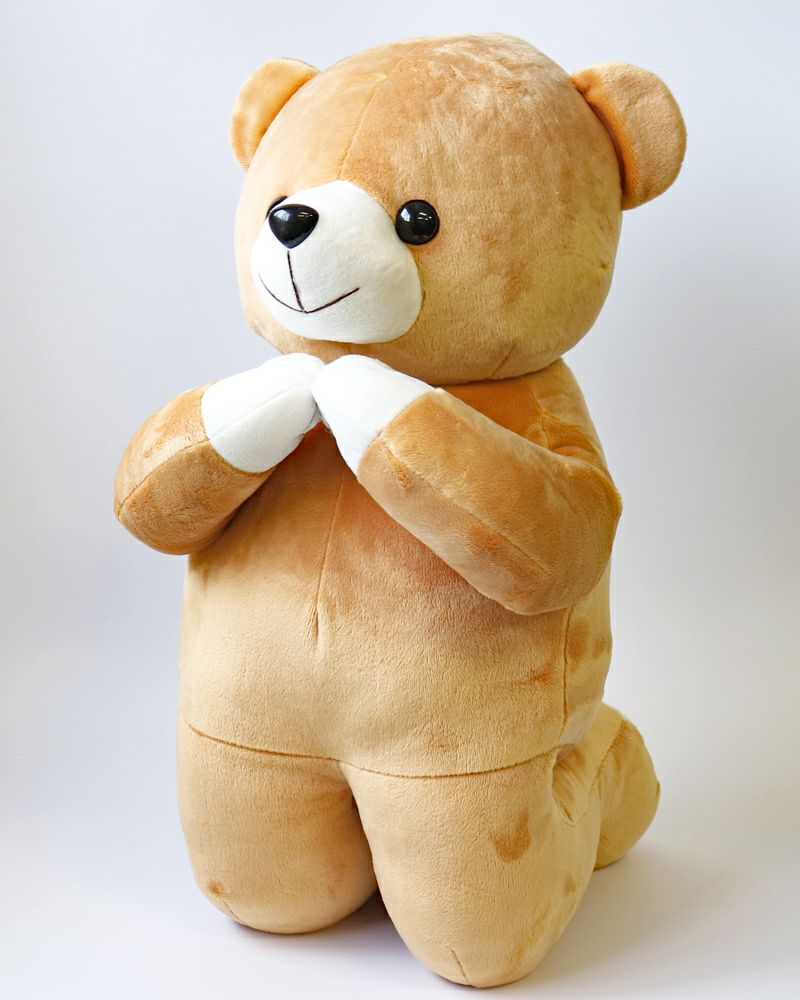 くまさん 創価学会 お願いくまさん! 大サイズ 46cm｜仏壇革命・虚空厨子なら桜梅