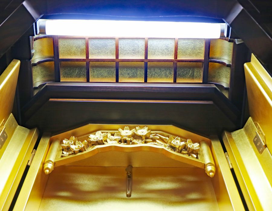 創価学会 厨子型 中古仏壇 826 金剛堂 21号黒檀厨子｜仏壇革命・虚空