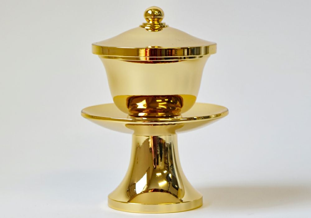 創価学会 ゴールド 茶器 お水入れ｜仏壇革命・虚空厨子なら桜梅桃李.com