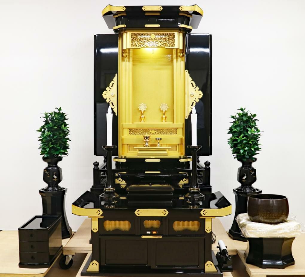 仏壇（中古）引取り限定 創価学会中古仏壇 1268 正徳60-30 経机付 常住御本尊様対応｜仏壇革命