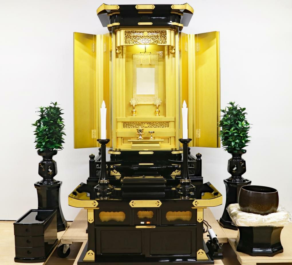 創価学会中古仏壇 1268 正徳60-30 経机付 常住御本尊様対応｜仏壇革命