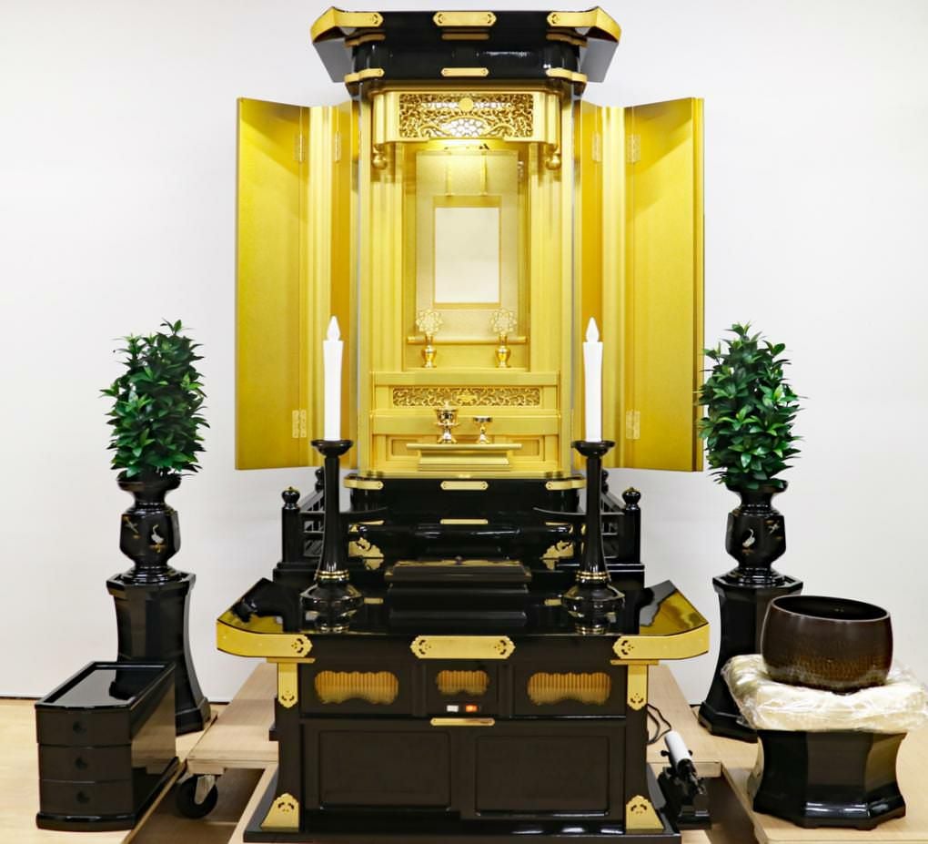 創価学会中古仏壇 1268 正徳60-30 経机付 常住御本尊様対応｜仏壇革命