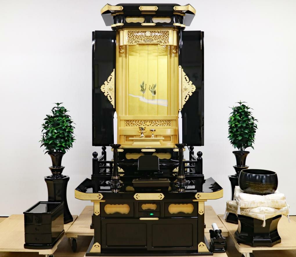 極上品・使用2年】創価学会 厨子型 中古仏壇 1345 「正徳 60-30