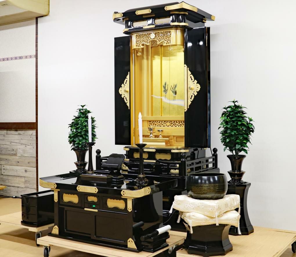 極上品・使用2年】創価学会 厨子型 中古仏壇 1345 「正徳 60-30