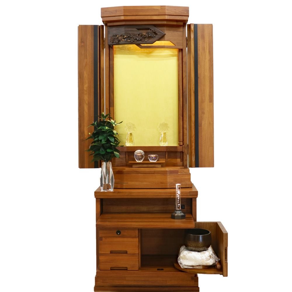 中古美品　仏壇　 極上品・使用2年】創価学会 厨子型 中古仏壇 1345 「正徳 60-30
