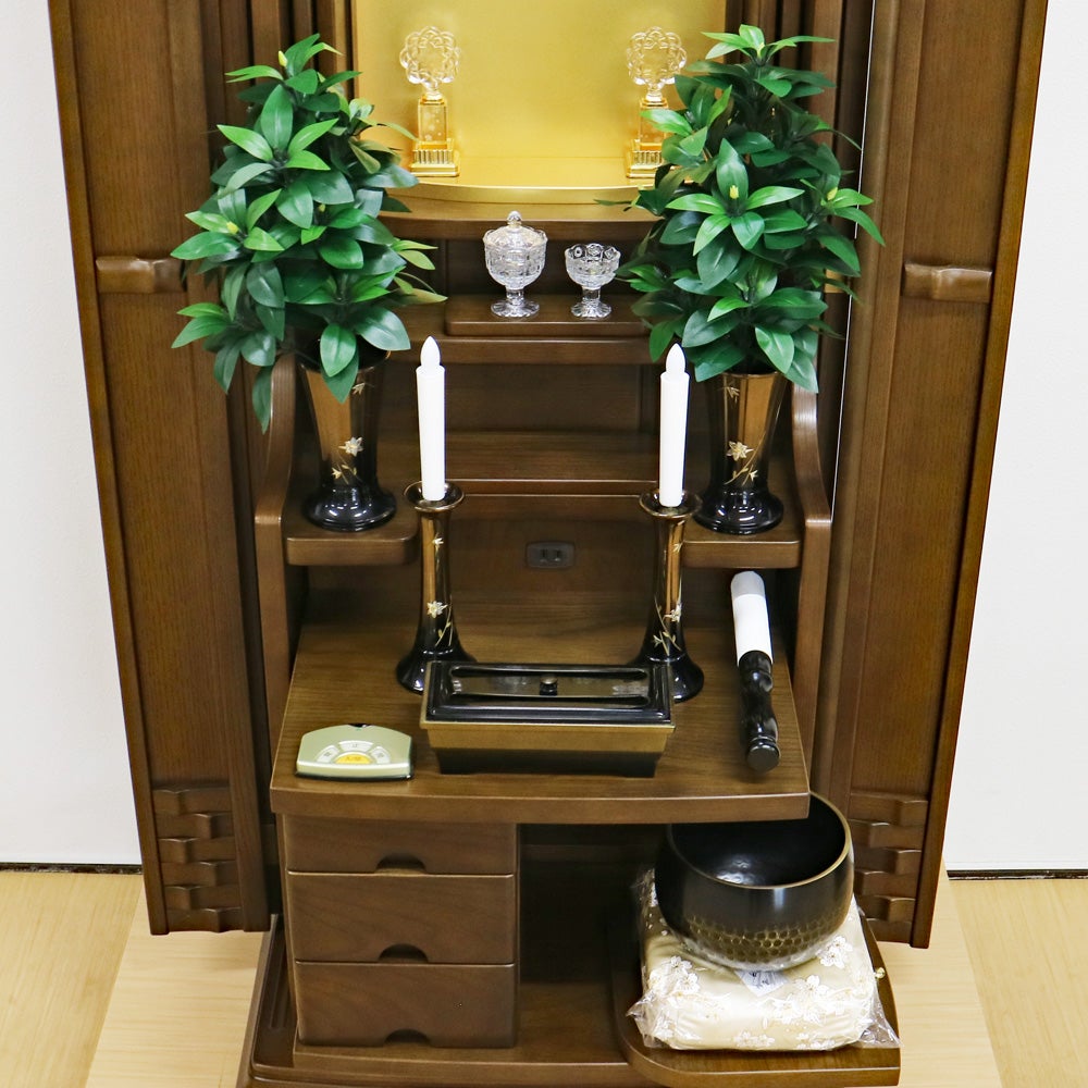 創価学会 家具調 中古仏壇 1377 サーフ｜仏壇革命・虚空厨子なら桜梅