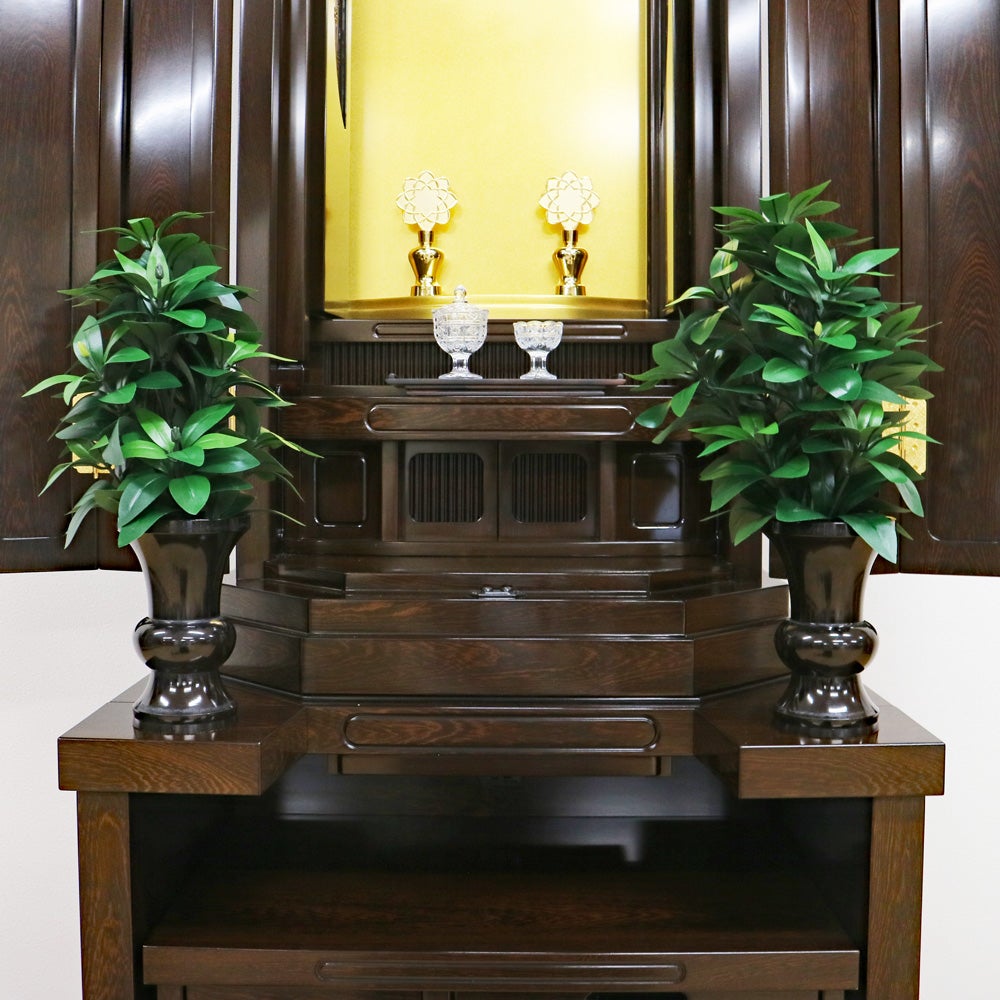 創価 厨子型 中古仏壇1378 鉄刀木｜仏壇革命・虚空厨子なら桜梅桃李.com