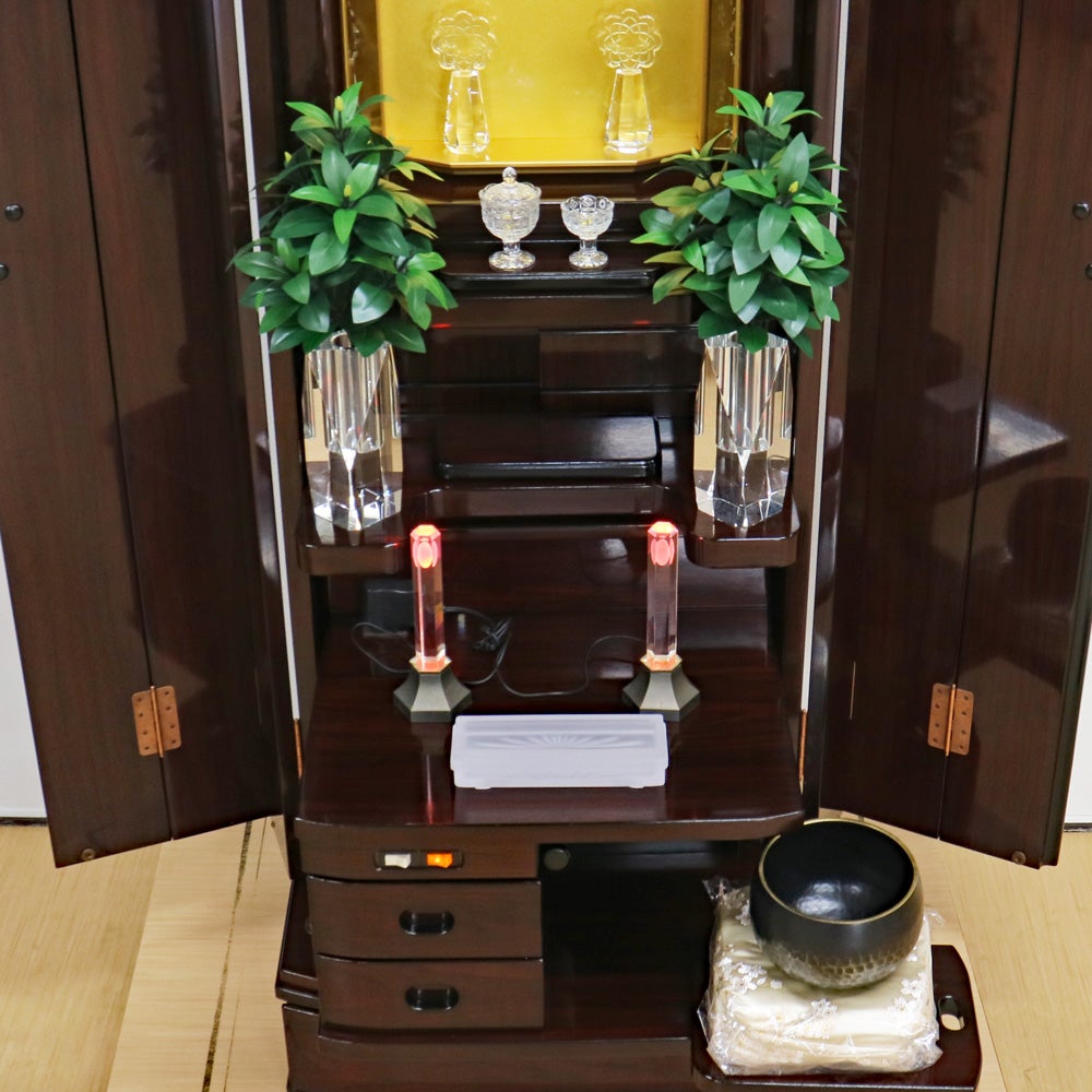 創価学会 家具調 中古仏壇 1380｜仏壇革命・虚空厨子なら桜梅桃李.com