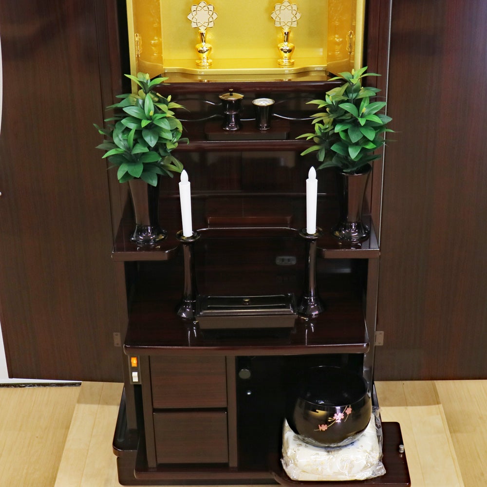 創価学会 家具調 中古仏壇 1381｜仏壇革命・虚空厨子なら桜梅桃李.com