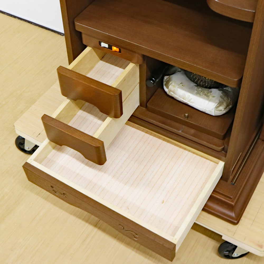 創価学会 家具調 中古仏壇 1386｜仏壇革命・虚空厨子なら桜梅桃李.com