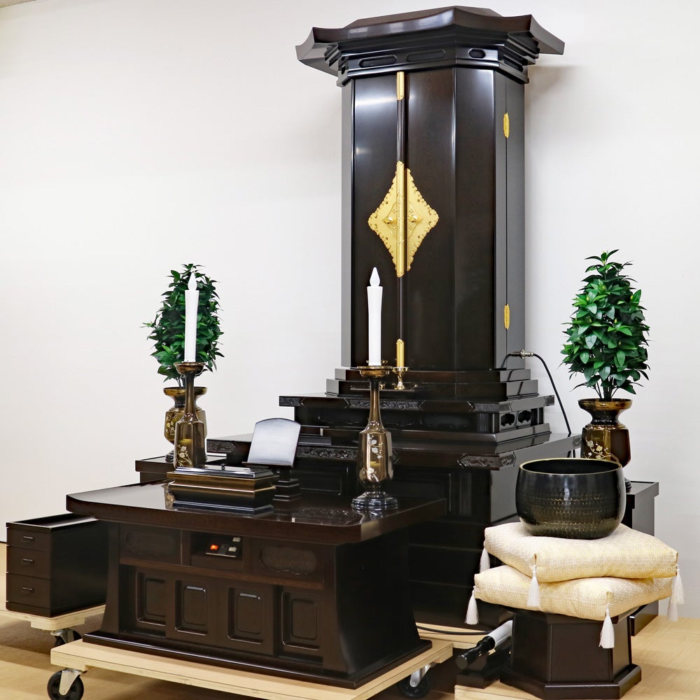創価学会 厨子型 中古仏壇 1390 眉山｜仏壇革命・虚空厨子なら桜梅桃李.com
