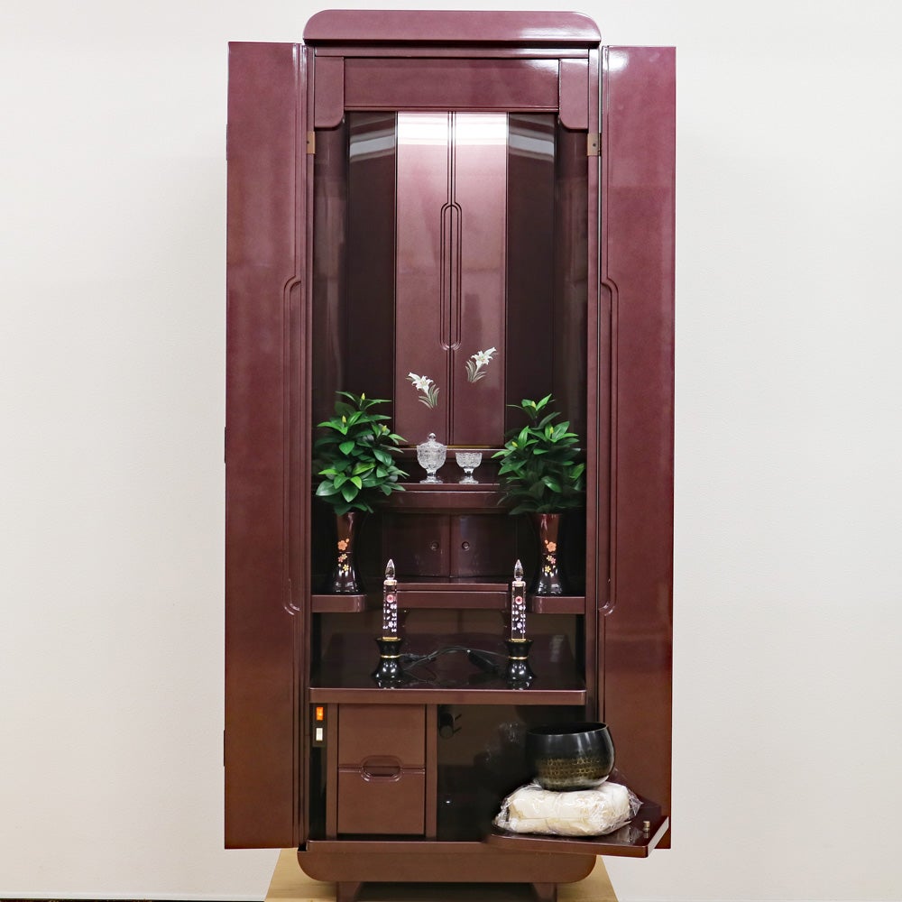 仏壇中古 創価学会 家具調 中古仏壇 1400｜仏壇革命・虚空厨子なら桜梅桃李.com