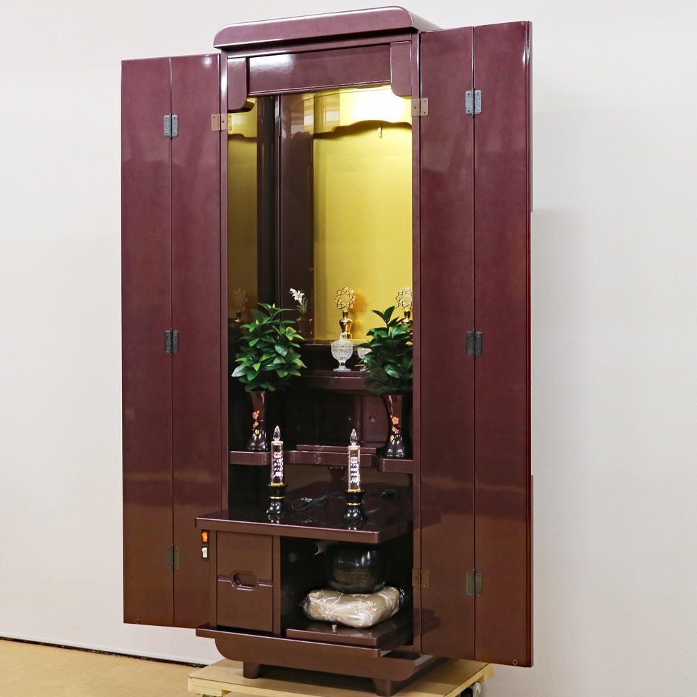 創価学会 家具調 中古仏壇 1400｜仏壇革命・虚空厨子なら桜梅桃李.com