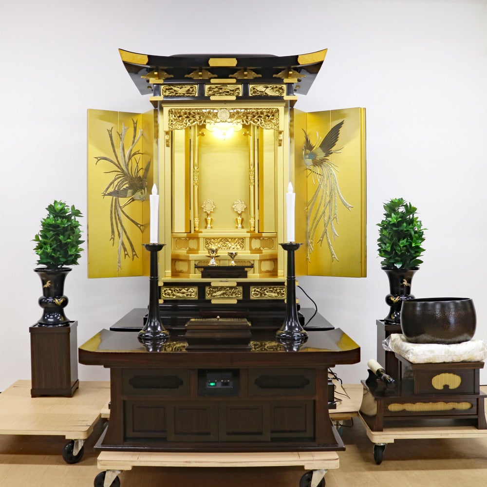 創価学会 厨子型 中古仏壇 1401 白鳳｜仏壇革命・虚空厨子なら桜梅桃李.com