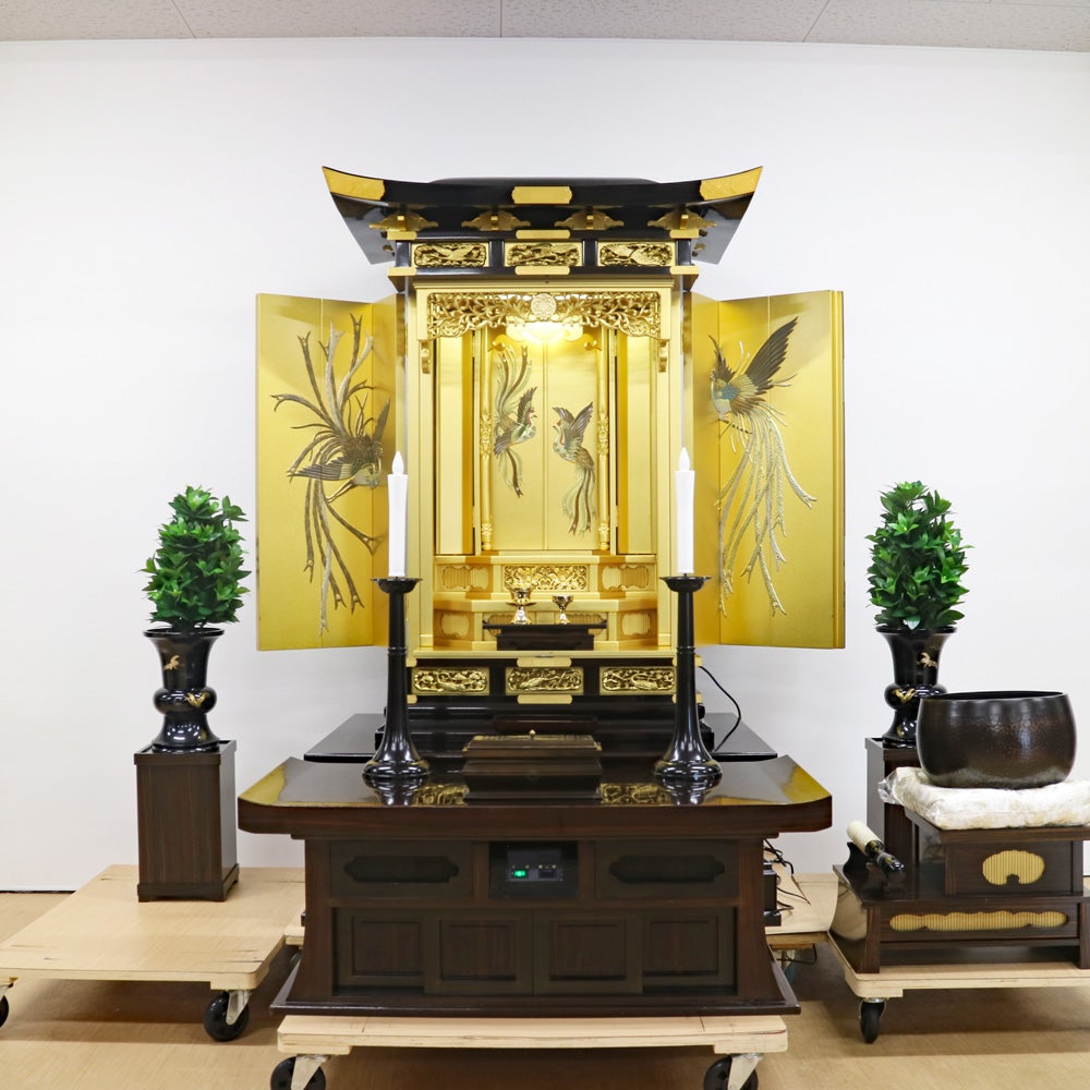 中古　仏壇 創価学会 厨子型 中古仏壇 1401 白鳳｜仏壇革命・虚空厨子なら桜梅桃李.com