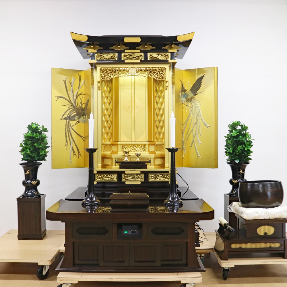 創価学会 厨子型 中古仏壇 1401 白鳳｜仏壇革命・虚空厨子なら桜梅桃李.com