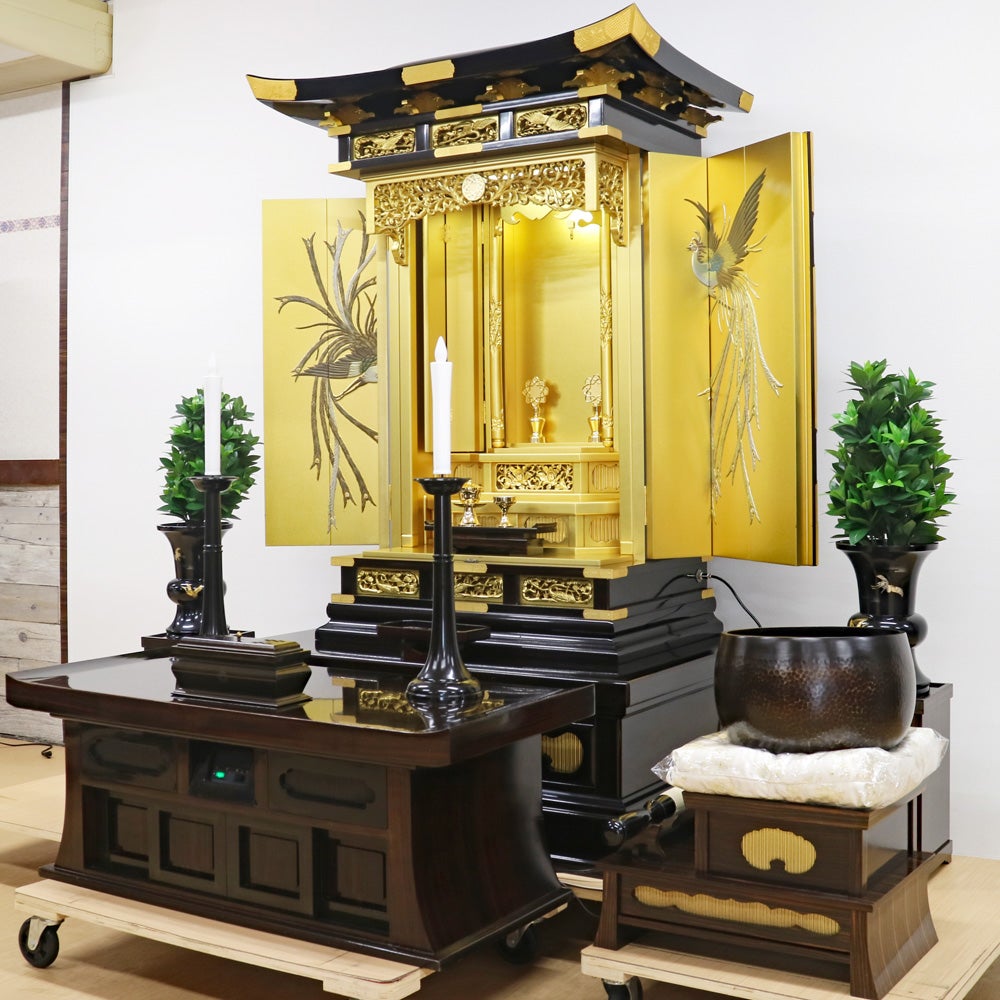 創価学会 厨子型 中古仏壇 1401 白鳳｜仏壇革命・虚空厨子なら桜梅桃李.com