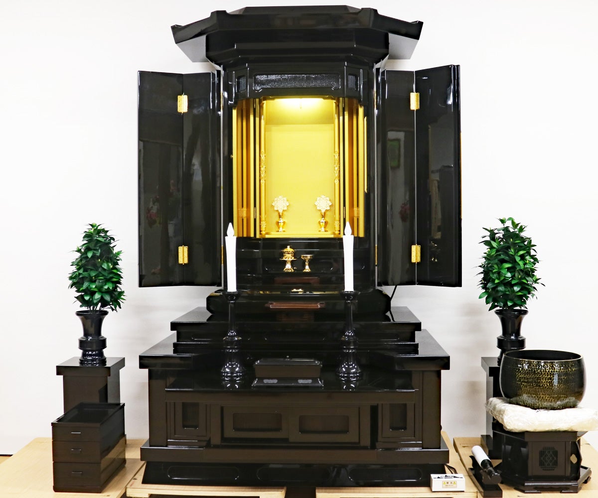 創価学会 厨子型 中古仏壇 1402｜仏壇革命・虚空厨子なら桜梅桃李.com