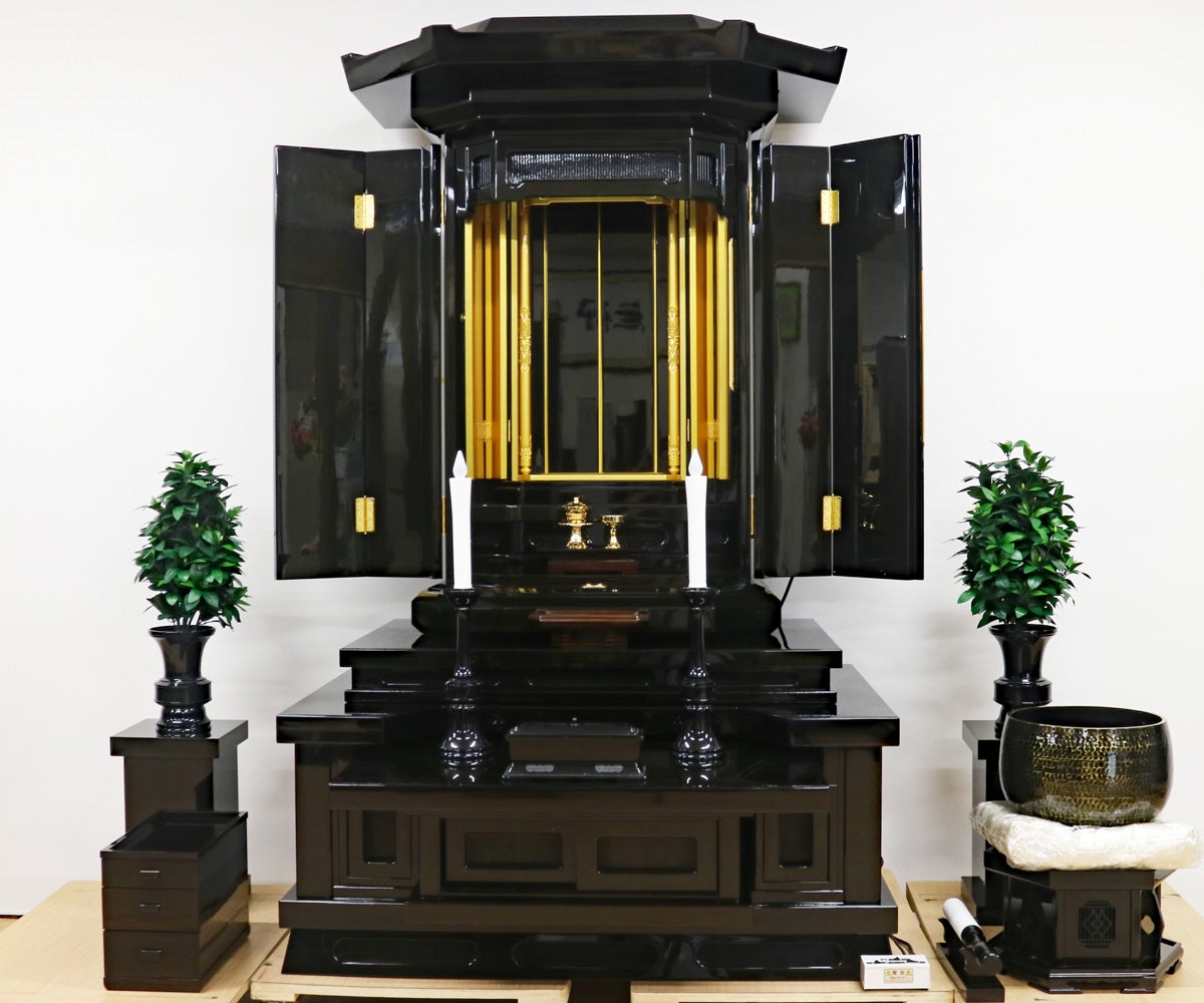 創価学会 厨子型 中古仏壇 1402｜仏壇革命・虚空厨子なら桜梅桃李.com