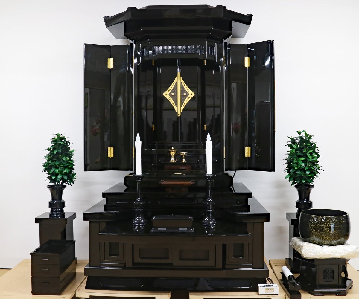 創価学会 厨子型 中古仏壇 1402｜仏壇革命・虚空厨子なら桜梅桃李.com